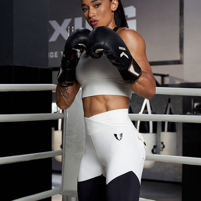 Cargo Power Leggings - Black and White
