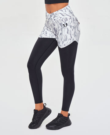 White Camo and Black