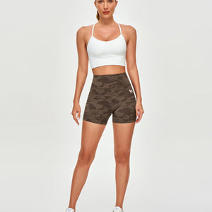 Cargo Short Shorts - Brown Camo