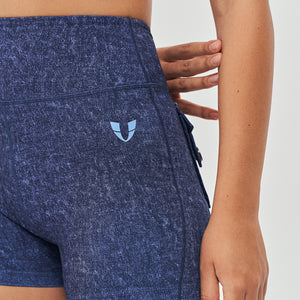 Cargo Short Shorts - Denim Blue
