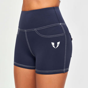 Cargo Short Shorts - Navy Blue