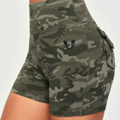 Cargo Short Shorts - Camo