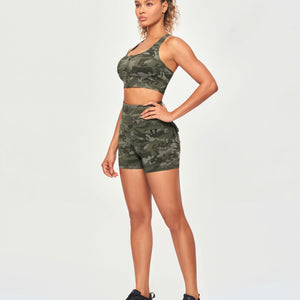Cargo Short Shorts - Camo