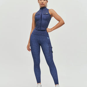 Army Abs Tank - Denim Blue