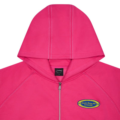 Carsicko Racing Club Pink Hoodie