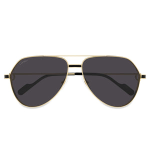 Cartier Eyewear CT0334S-001 Premier De Cartier Gold Grey Sunglasses
