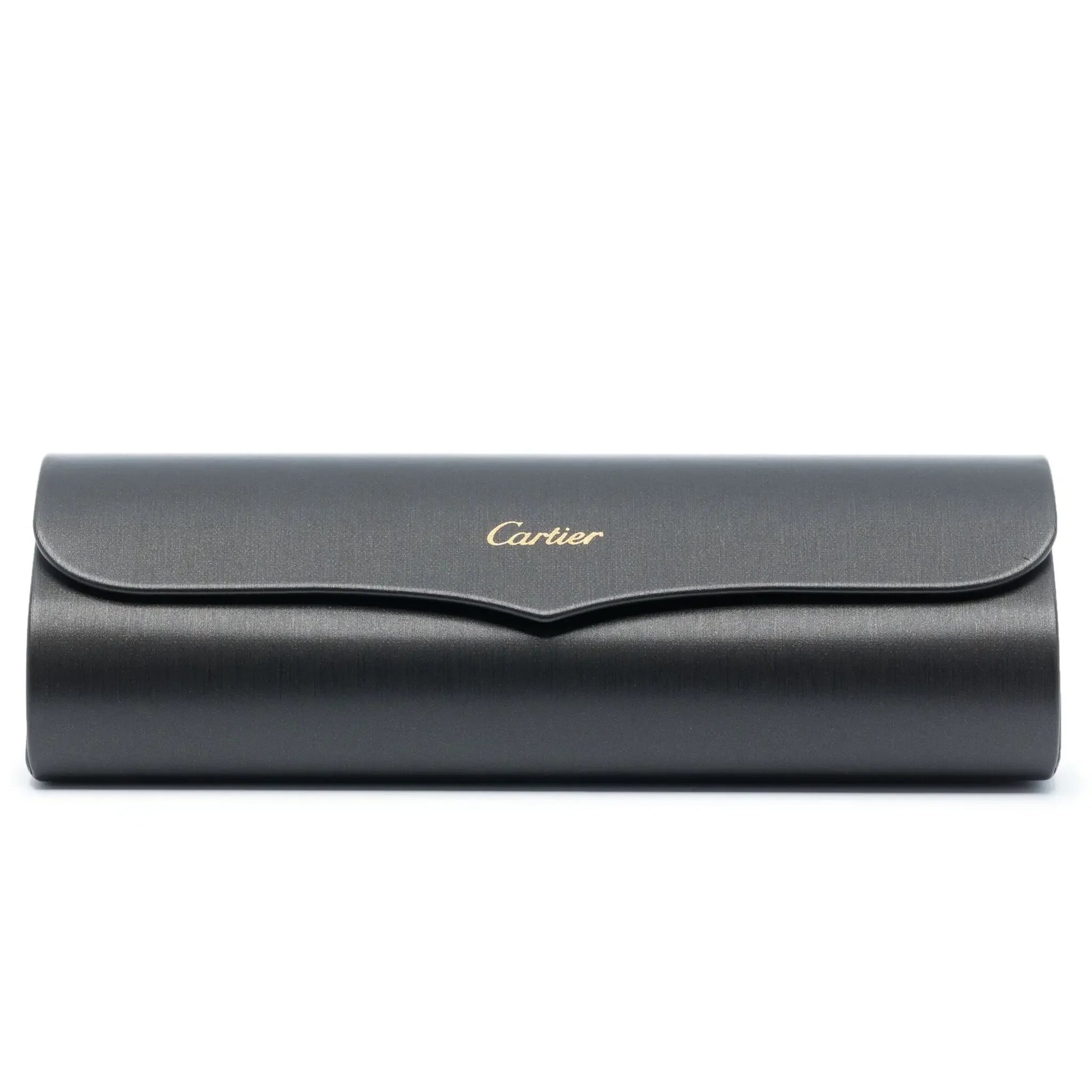 Cartier Eyewear CT0464S-003 White Gold Green Sunglasses