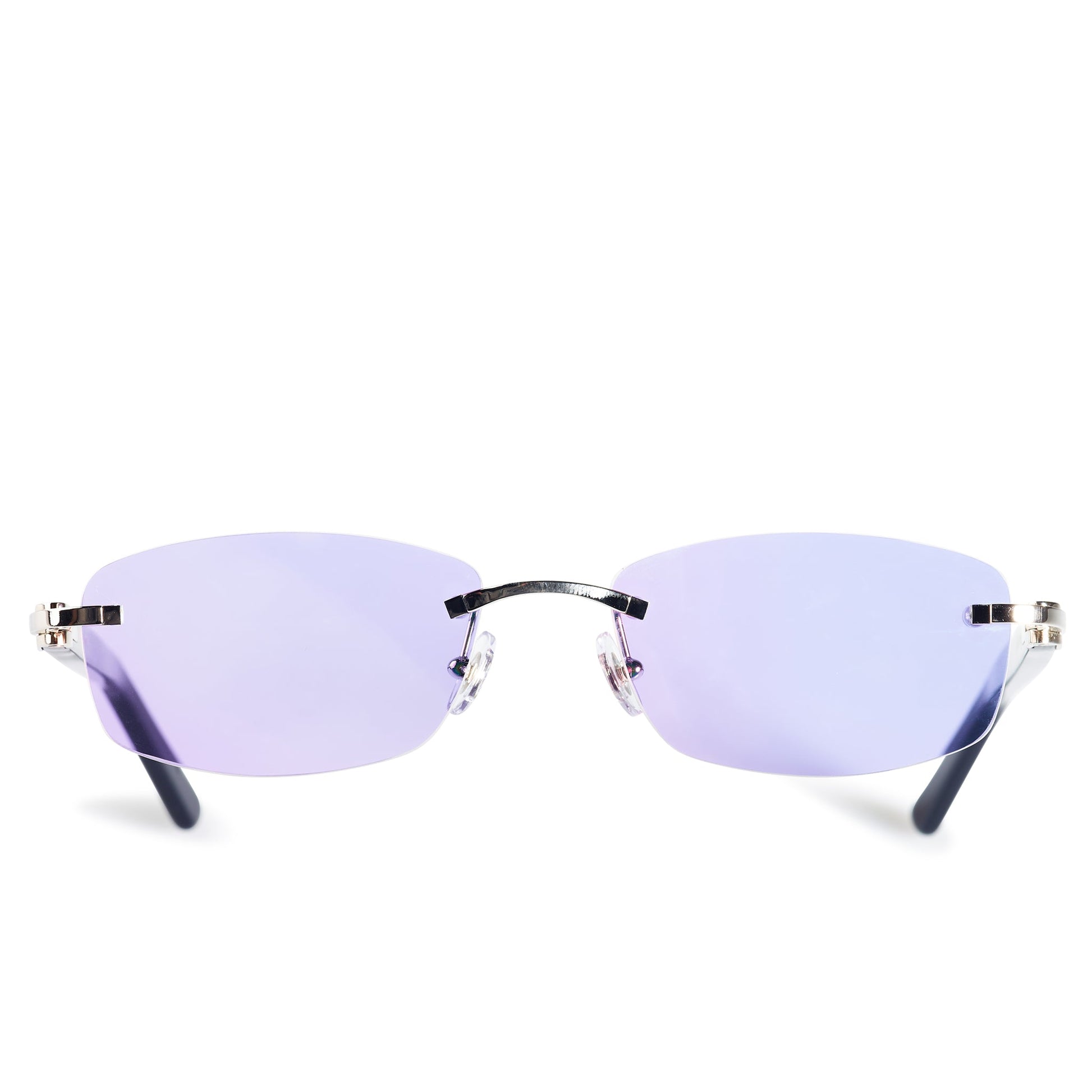 Cartier Eyewear Custom CT0048O-003 C Decor Rimless Sunglasses