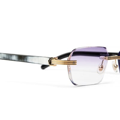 Cartier Eyewear Custom CT0286O-003 Premiere De Cartier Rimless Sunglasses
