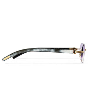 Cartier Eyewear Custom CT0286O-003 Premiere De Cartier Rimless Sunglasses