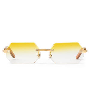 Cartier Eyewear Custom CT0286O-006 Premiere De Cartier Rimless Sunglasses