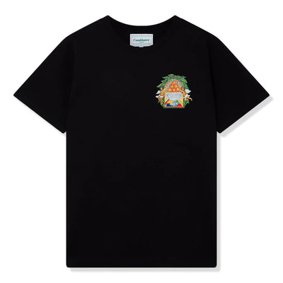 Casablanca Casa Triomphe Black T Shirt