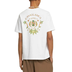 Casablanca Joyaux D'Afrique Tennis Club White T-Shirt
