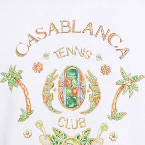 Casablanca Joyaux D'Afrique Tennis Club White T-Shirt