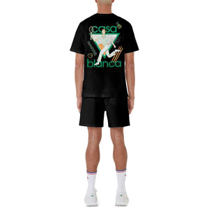 Casablanca Le Jeu Black T-Shirt