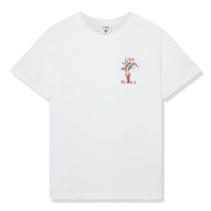 Casablanca Nature's Teacher Printed White T-Shirt