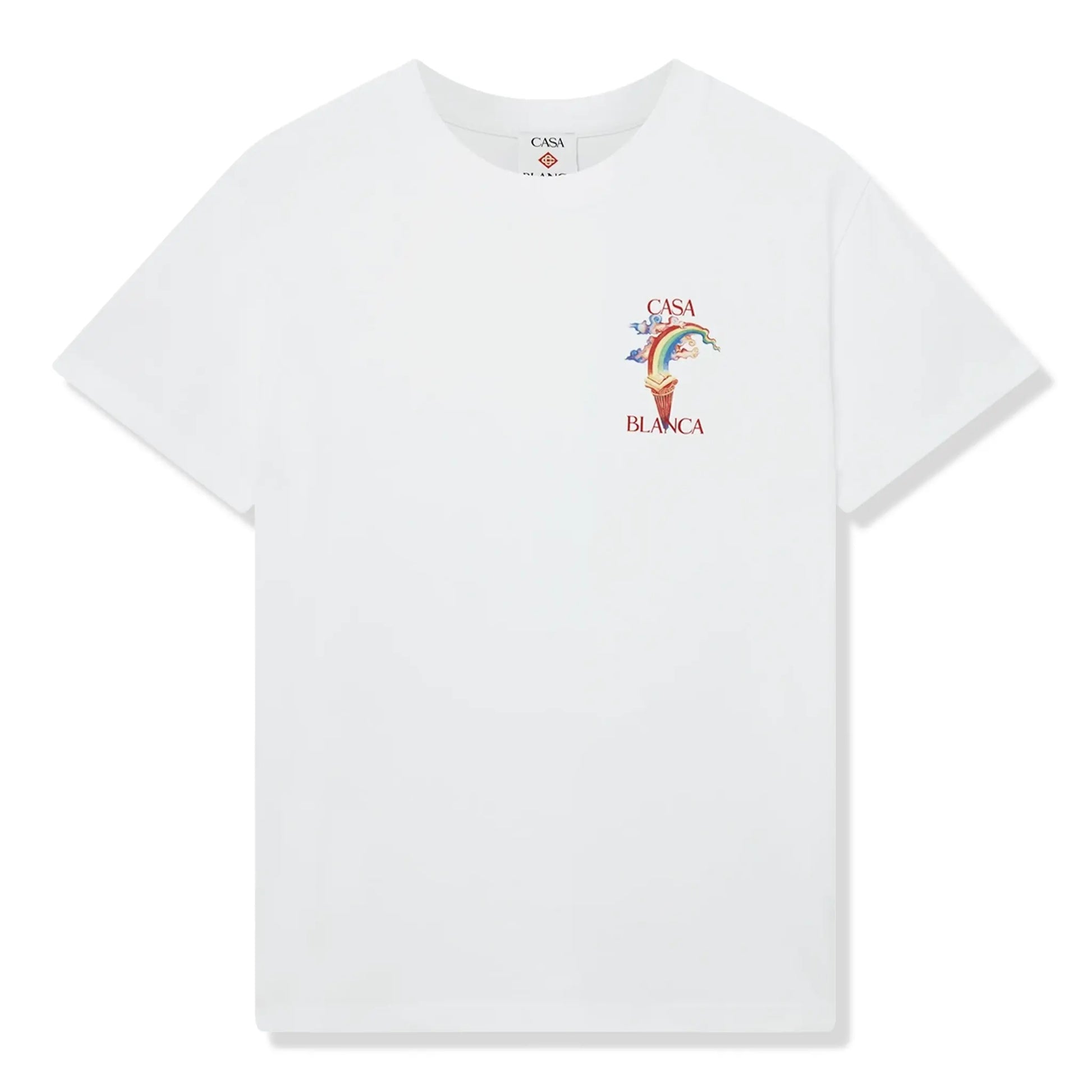 Casablanca Nature's Teacher Printed White T-Shirt