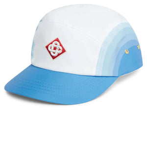 Casablanca Patch 5 Panel Blue Gradient Baseball Cap