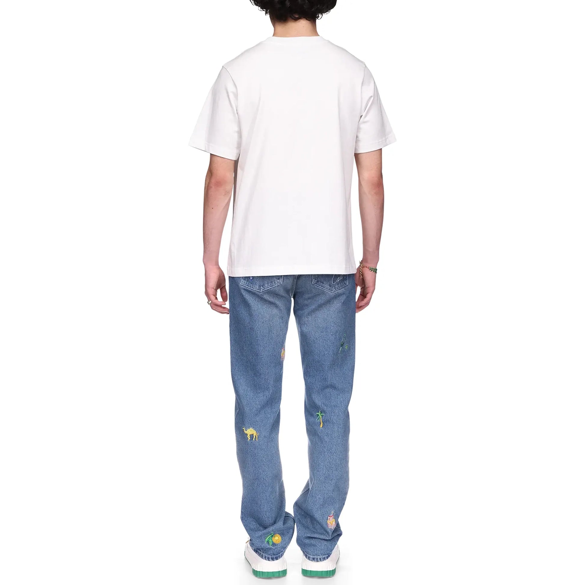 Casablanca Unity Is Power White T-Shirt