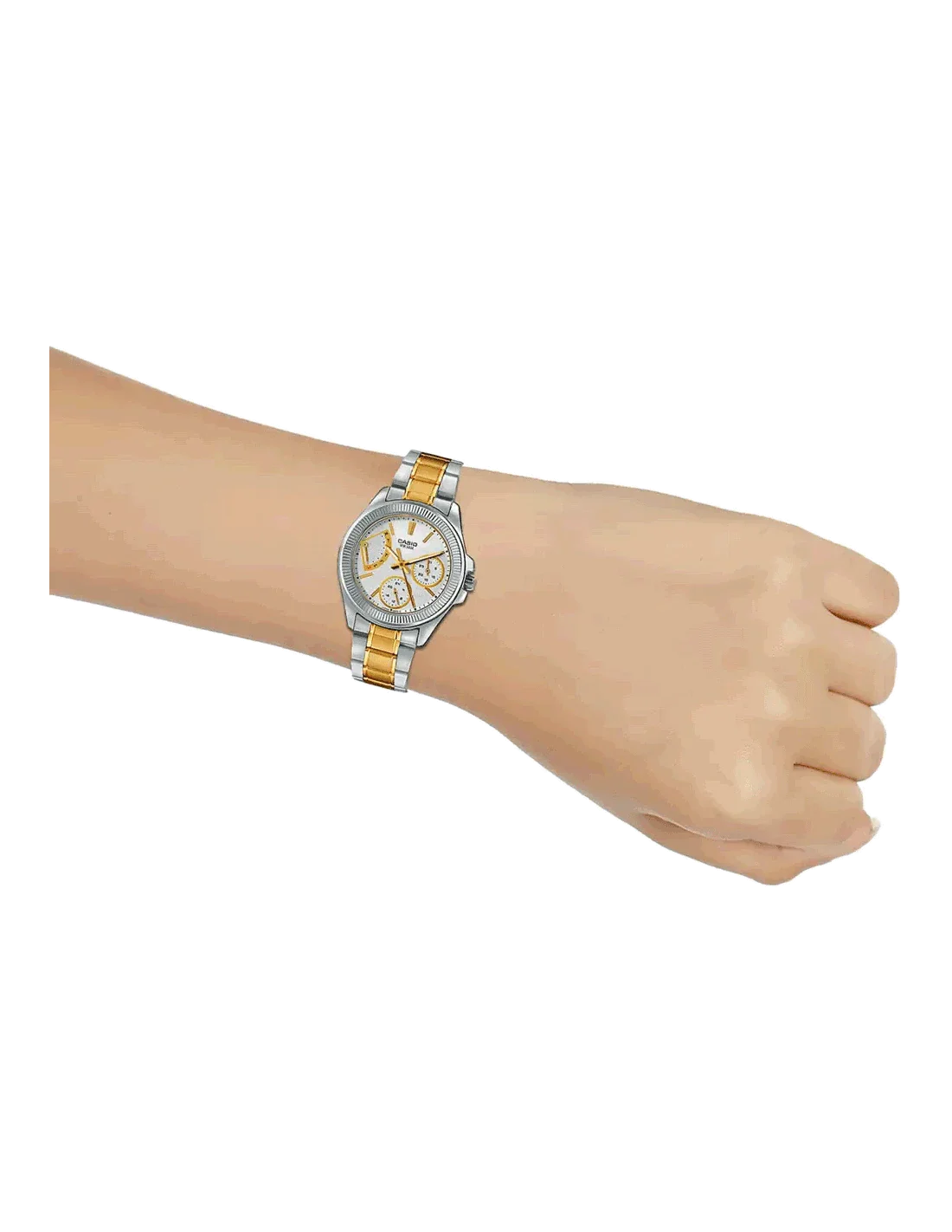 Casio Enticer White Dial Women 33.3mm