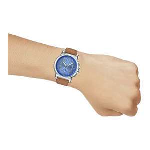 Casio Enticer Blue Dial Men 47mm