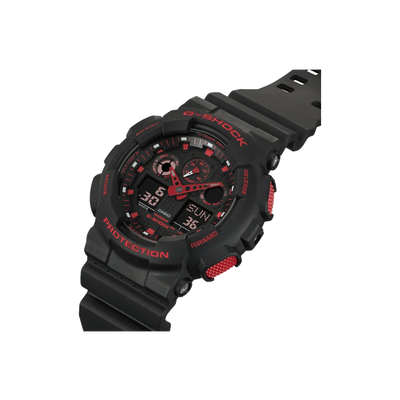 Casio G-Shock Black & Red Dial Men 51.2mm