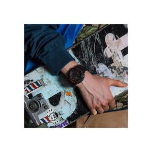 Casio G-Shock Black & Red Dial Men 51.2mm