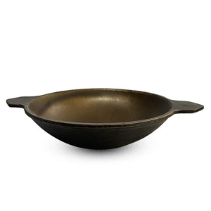 CASTrong Super Smooth Cast Iron Appam Pan/Appachetty, Pre-seasoned, Nonstick, 100% Pure, Toxin-free, 22cm, 1.9kg