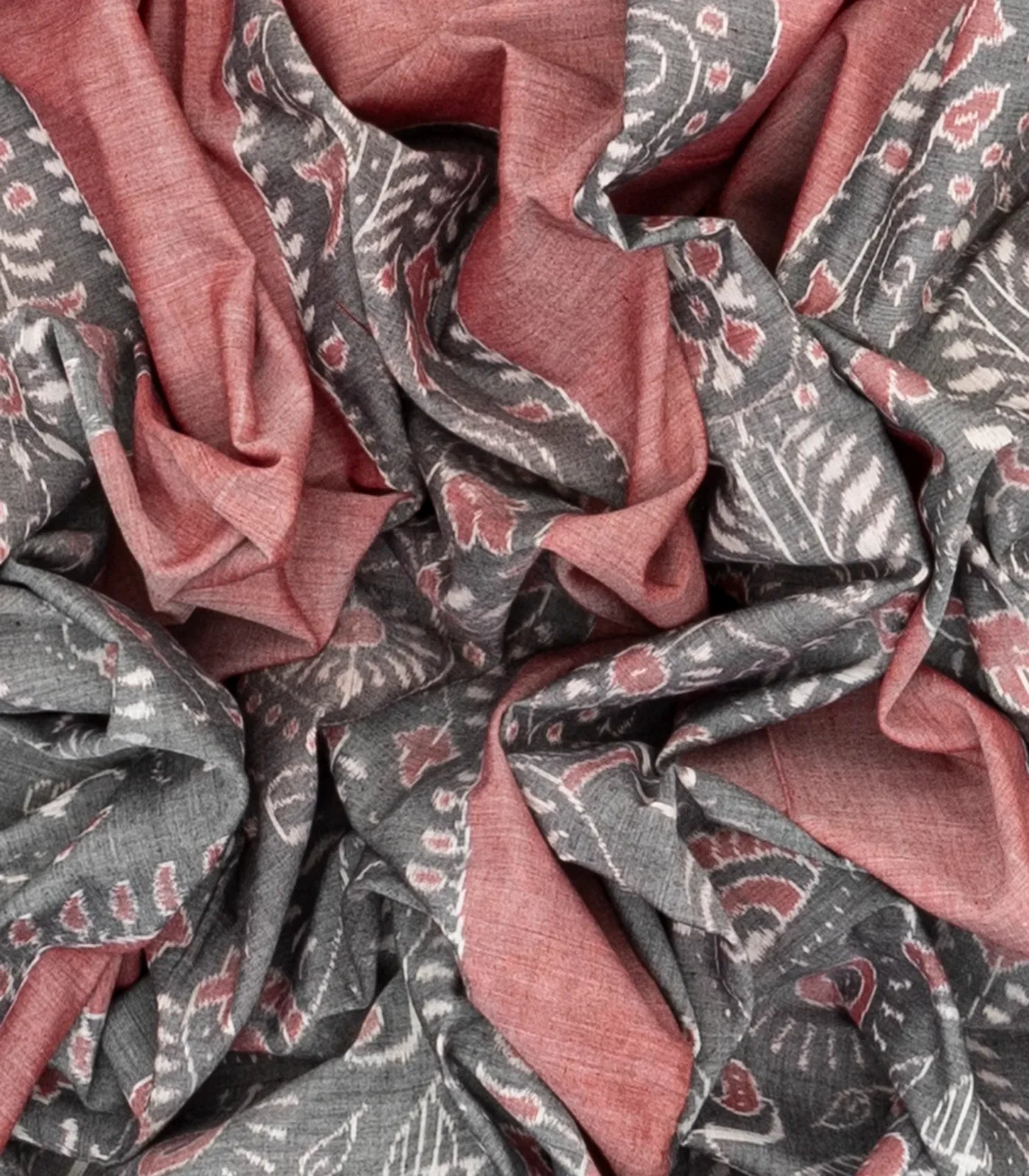 Black Orissa Cotton Saree With Tie & Dye Motifs