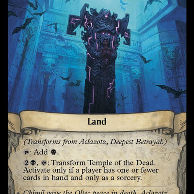 Aclazotz, Deepest Betrayal // Temple of the Dead [88] [The Lost Caverns of Ixalan] [Non-Foil]