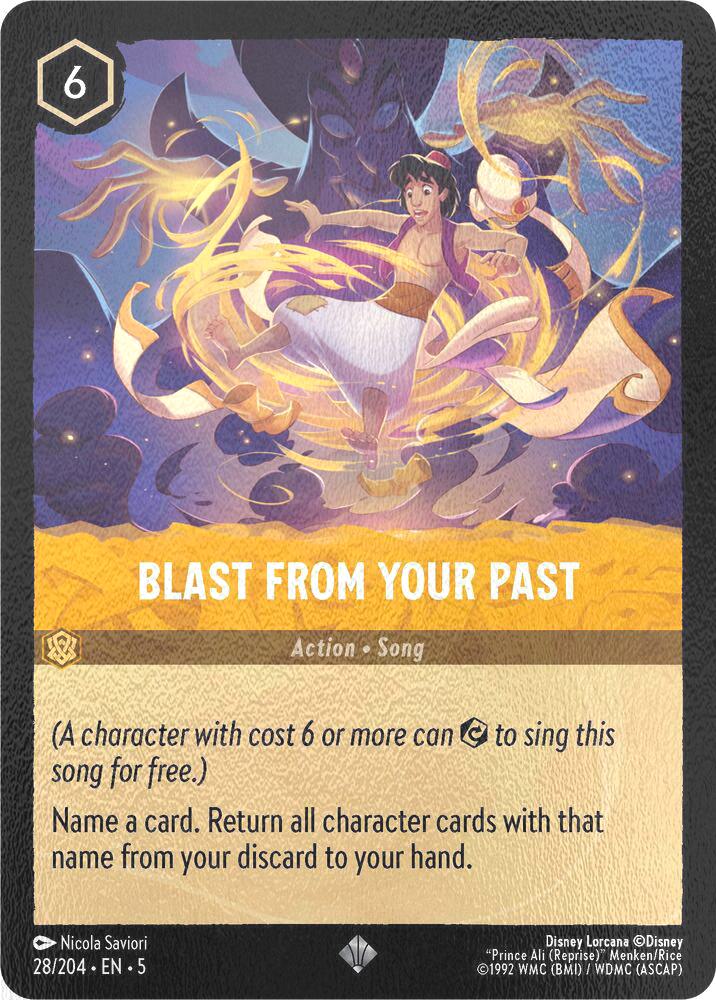 Blast From Your Past - 28/204 [Shimmering Skies] [Cold Foil]