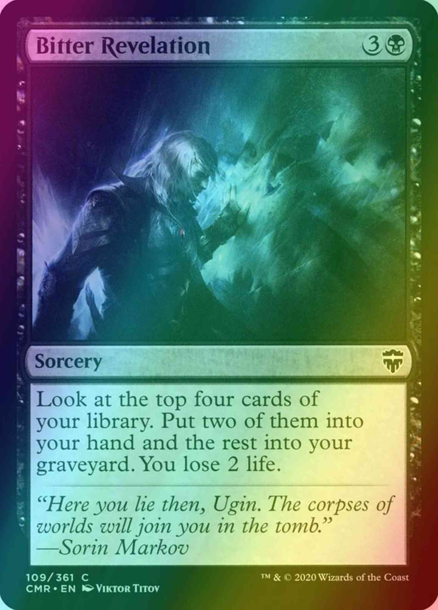 Bitter Revelation [109] [Commander Legends] [Foil]