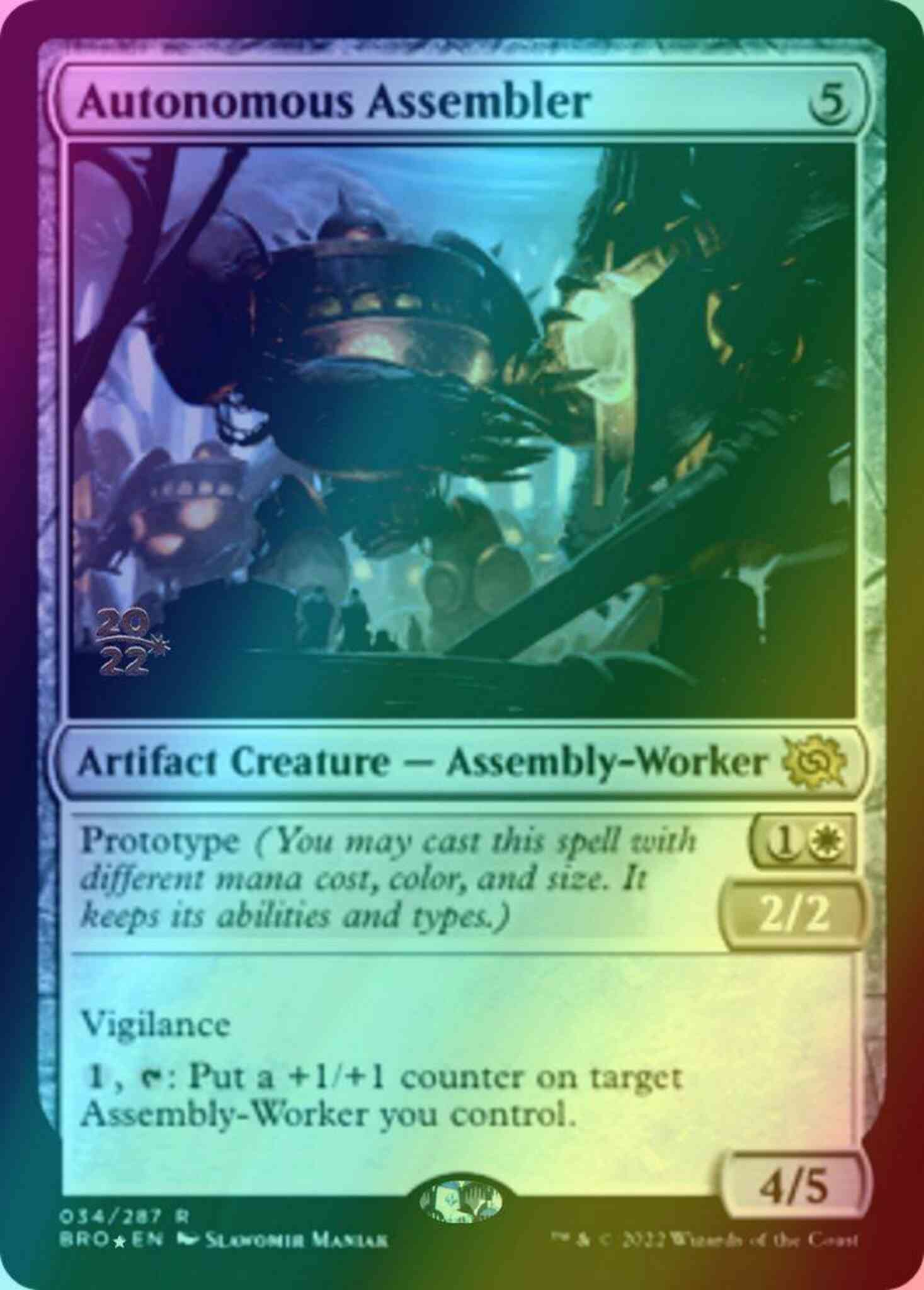 Autonomous Assembler [34s] [Prerelease] [The Brothers' War: Promos] [Foil]