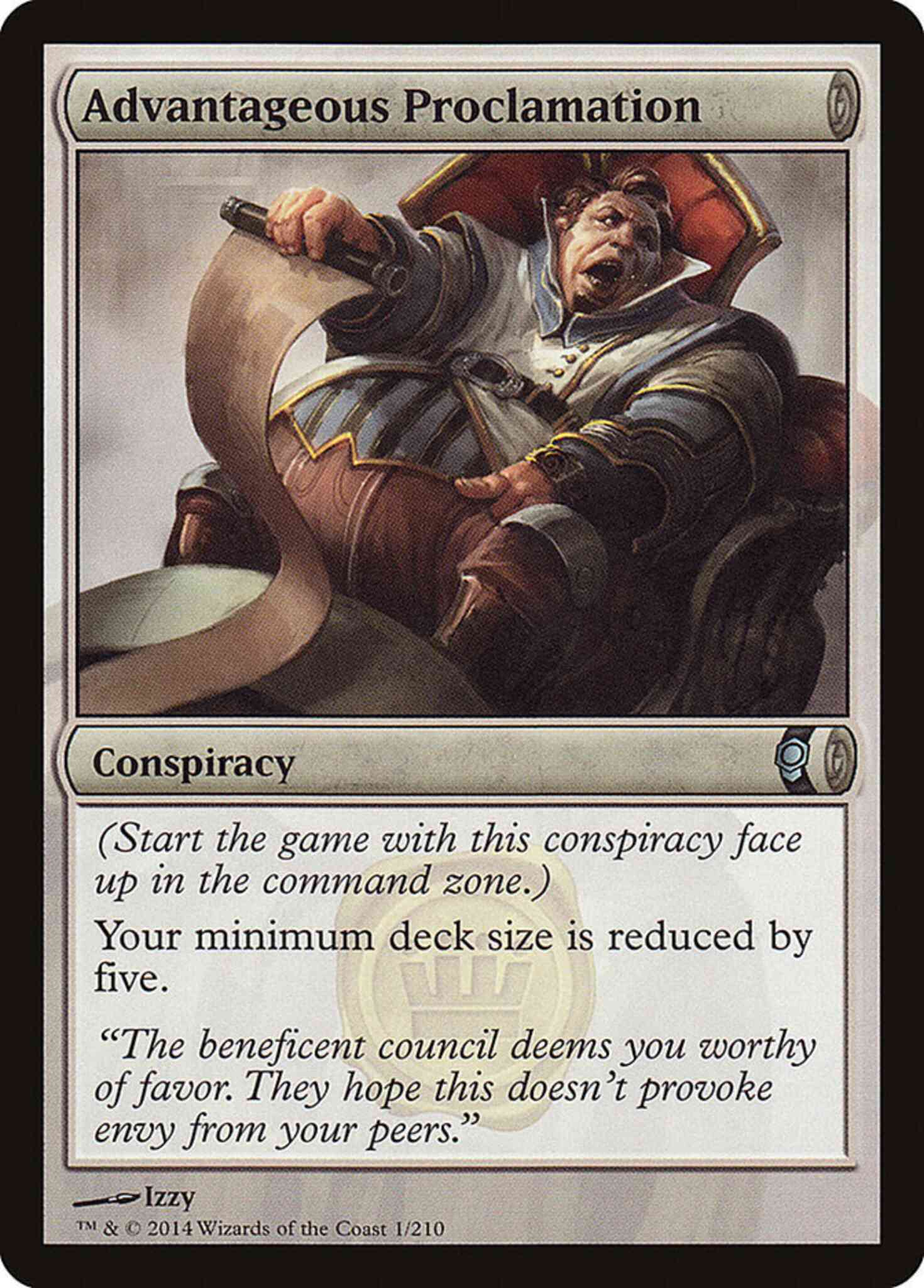 Advantageous Proclamation [1] [Conspiracy] [Non-Foil]