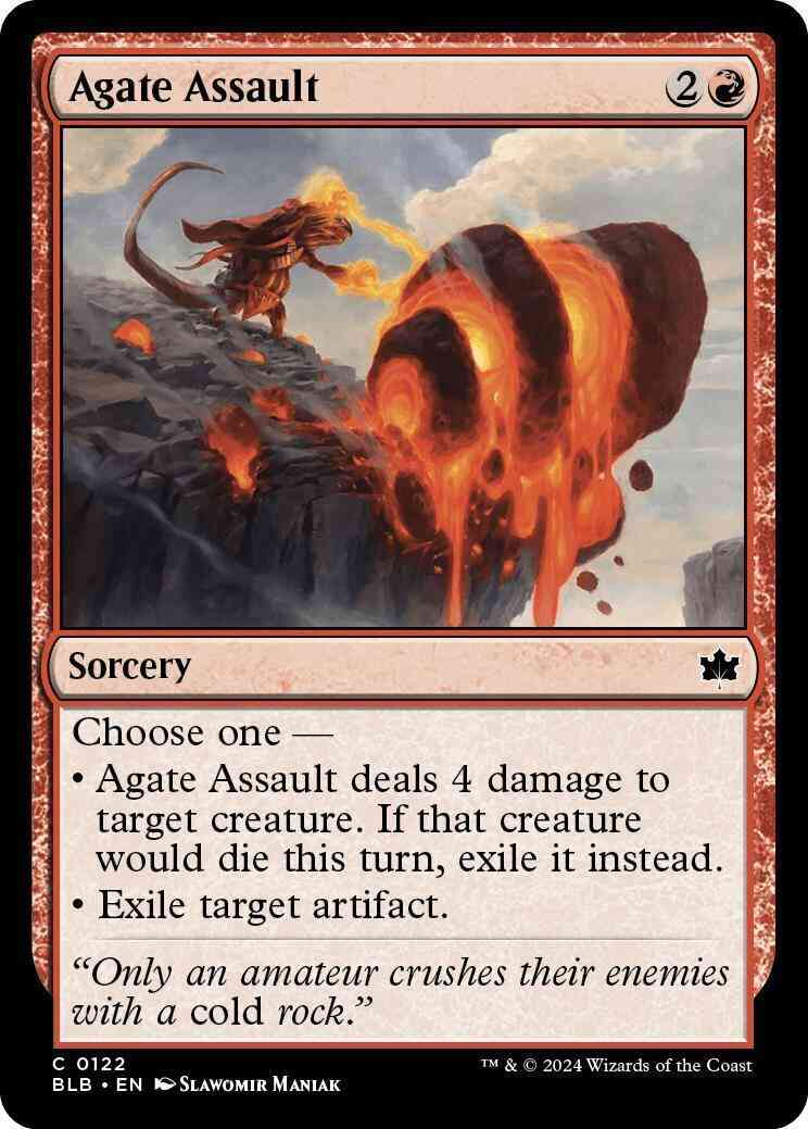 Agate Assault [122] [Bloomburrow] [Non-Foil]