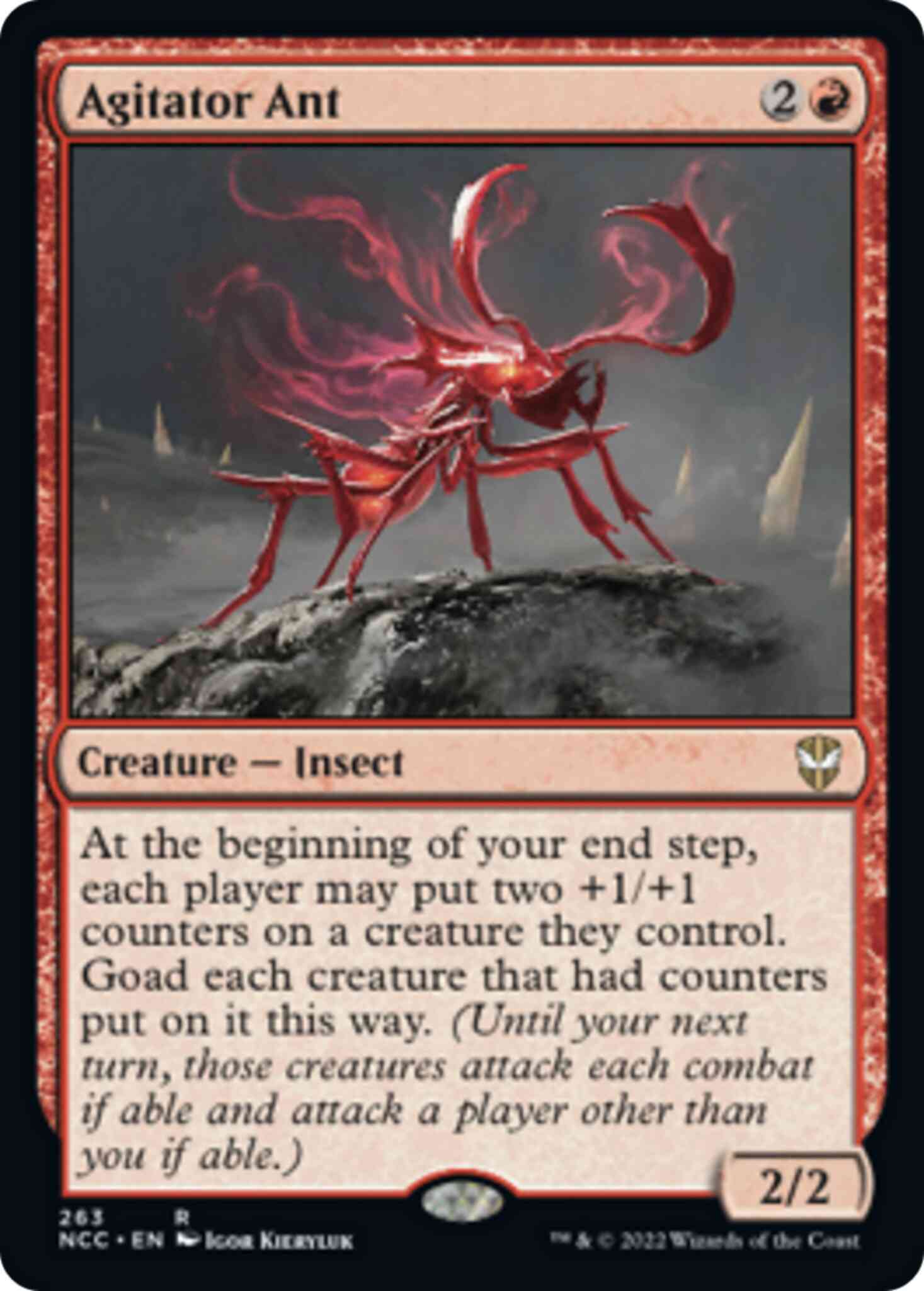 Agitator Ant [263] [Streets of New Capenna: Commander] [Non-Foil]