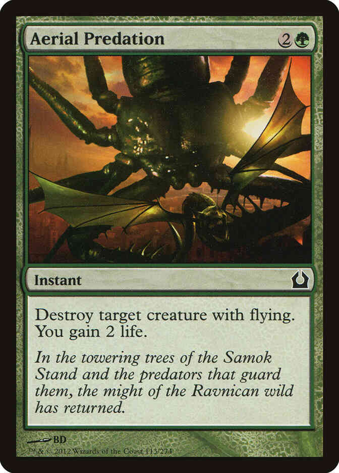 Aerial Predation [113] [Return To Ravnica] [Non-Foil]