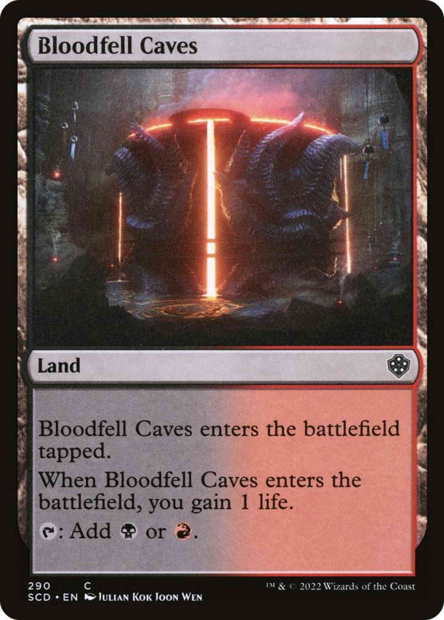Bloodfell Caves [290] [Starter Commander Decks] [Non-Foil]