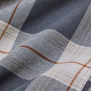 Grey Checks Slim Fit Shirt