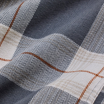 Grey Checks Slim Fit Shirt