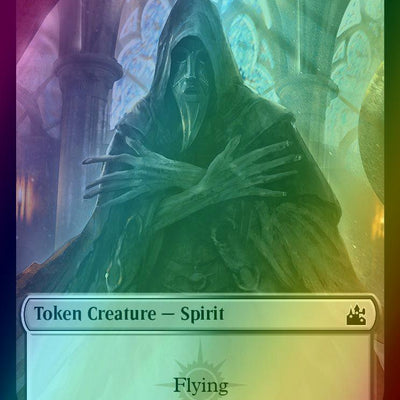 Angel Token (03) // Spirit Token (18) [Ravnica Remastered: Tokens] [Foil]