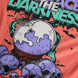 Embrace The Darkness Oversized Printed T-Shirt