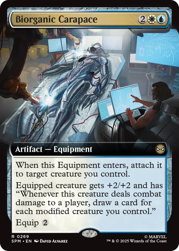 Biorganic Carapace [269] [Extended Art] [Marvel's Spider-Man] [Non-Foil]