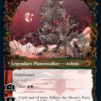 Arlinn, the Pack's Hope // Arlinn, the Moon's Fury [307] [Equinox Showcase] [Innistrad: Midnight Hunt] [Non-Foil]