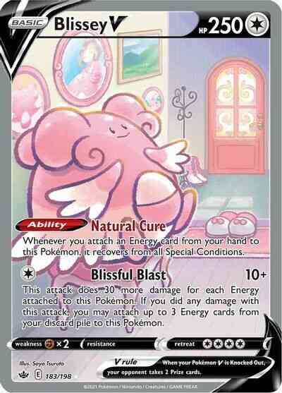 Blissey V - 183/198 - Rare Ultra [swsh6-183] [Ultra]