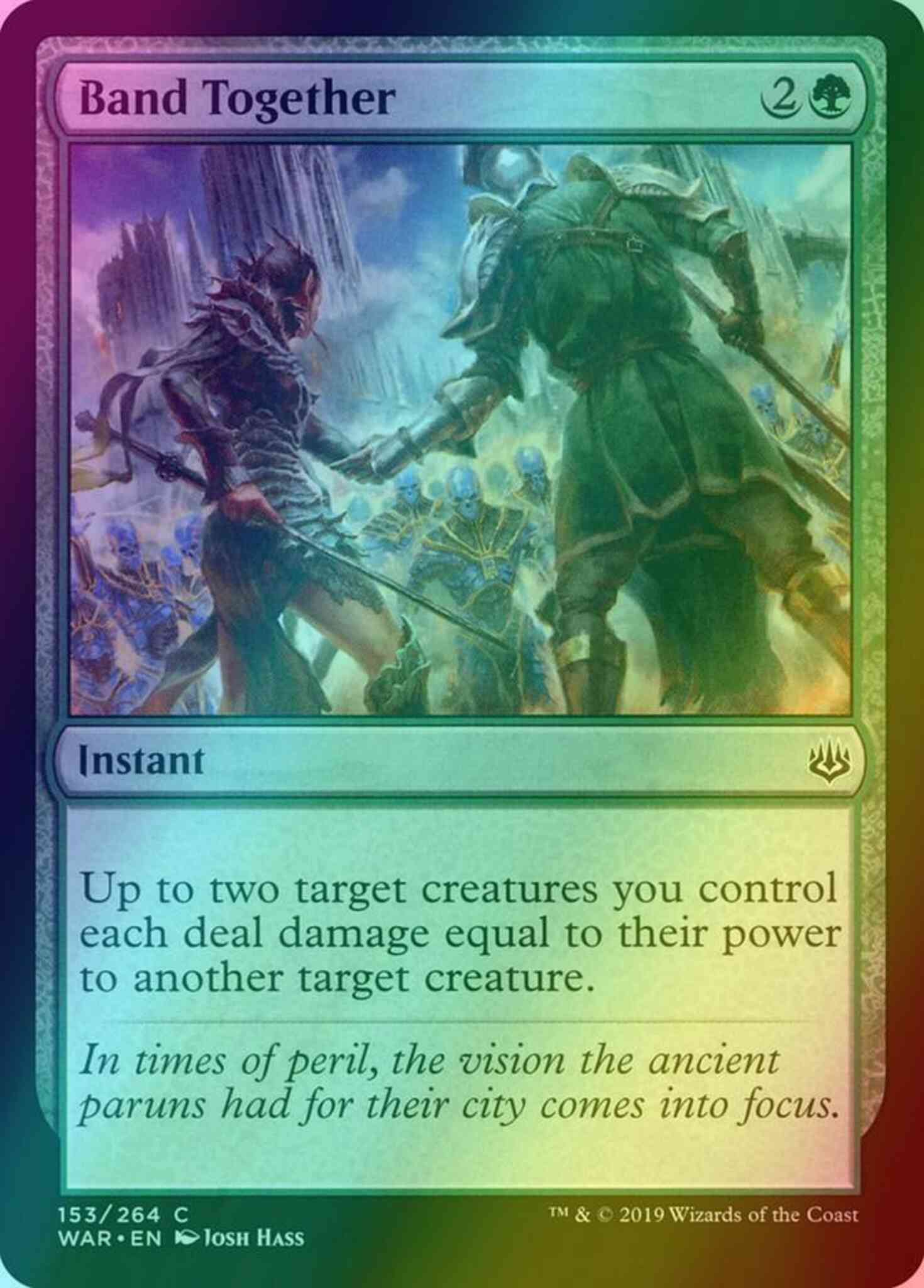 Band Together [153] [War of the Spark] [Foil]