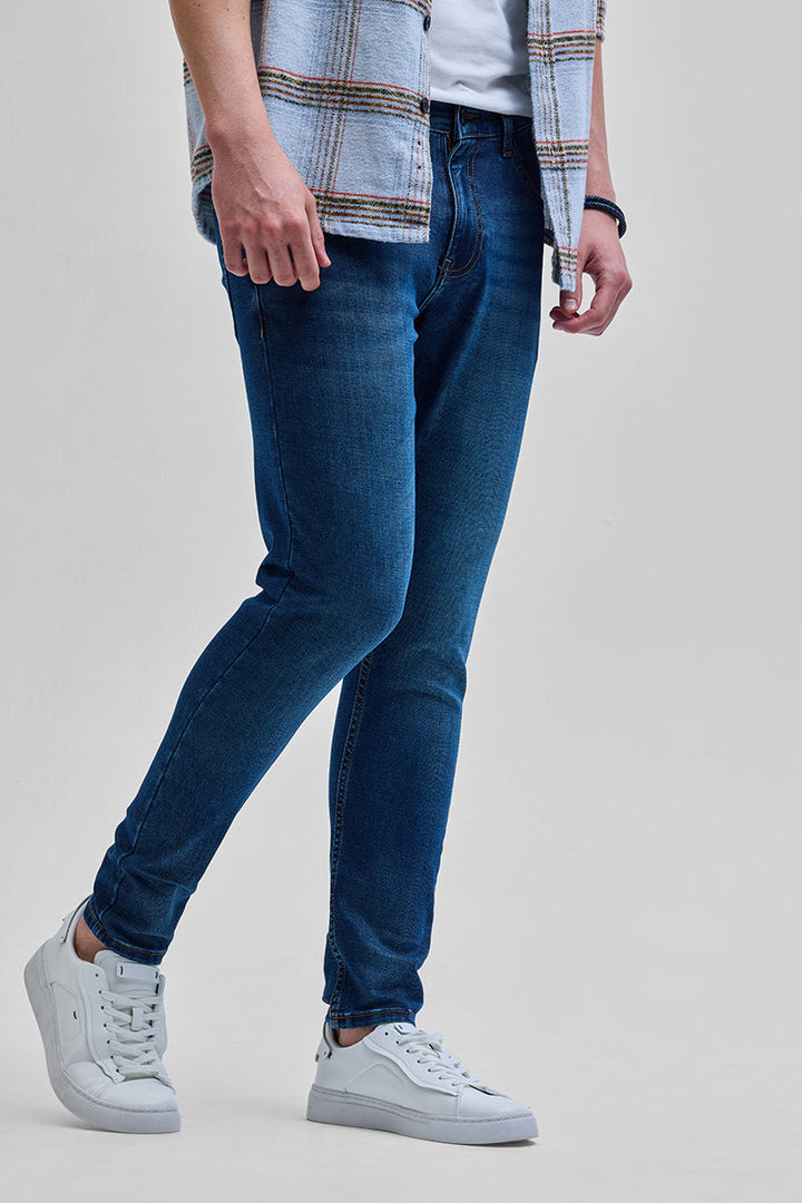 Denim Blue Skinny Fit Jeans