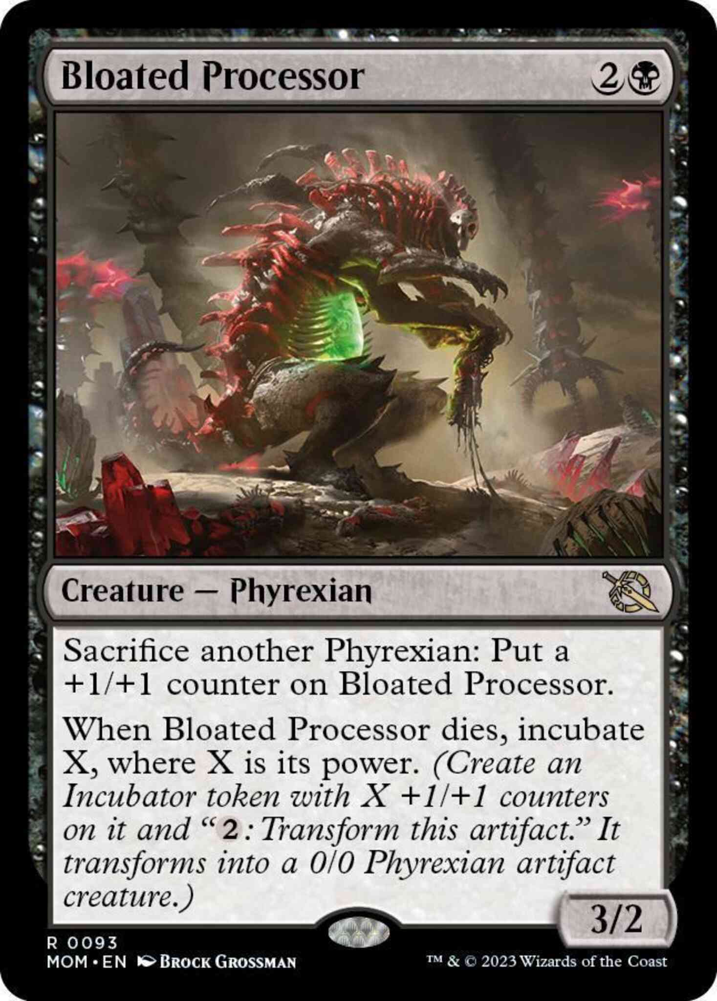 Bloated Processor [93] [March of the Machine] [Non-Foil]