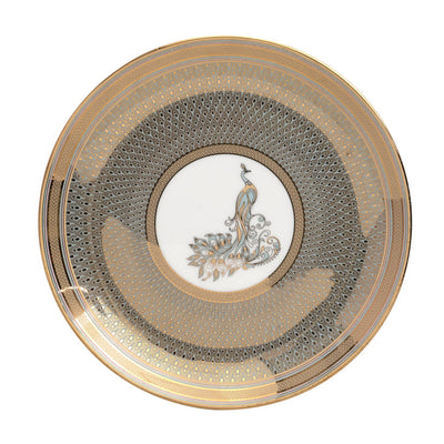 Clay Craft Urmi Emayura Dinner Set | Set of 16 Pcs