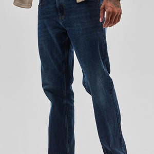 Dark Blue Bootcut Jeans